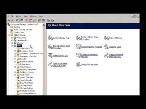 FileNet P8 Tutorial and Course Overview .